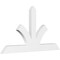 Ekena Millwork Richland Architectural Grade PVC Gable Bracket, 48"W x 26"H x 2"D x 4"F, 13/12 Pitch GBP048X26X0204RIC00 - alternate 1